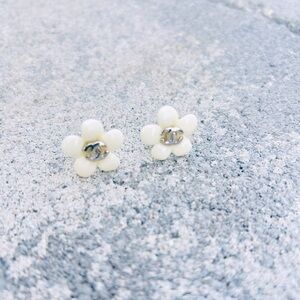 Chanel Camellia Earrings
